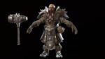 Dwarf Low Poly world of warcraft character