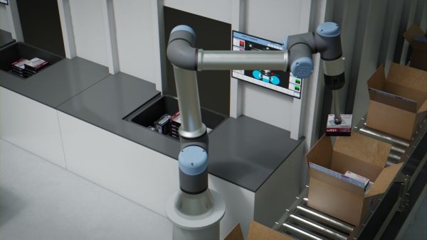 Packing Industrial Robots Animated