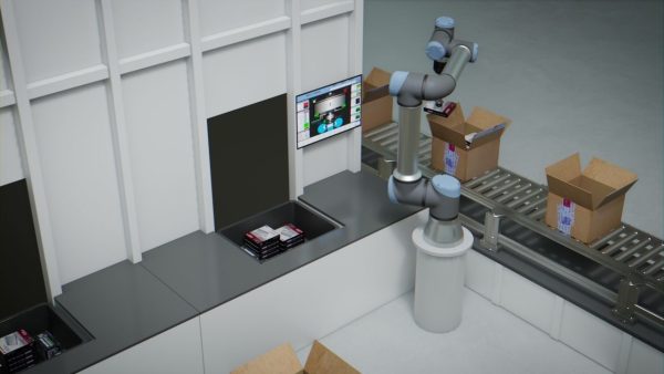 Packing Industrial Robots Animated