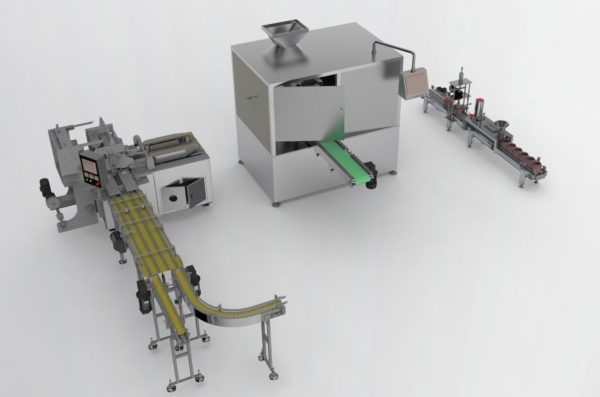 Packing machine assembly