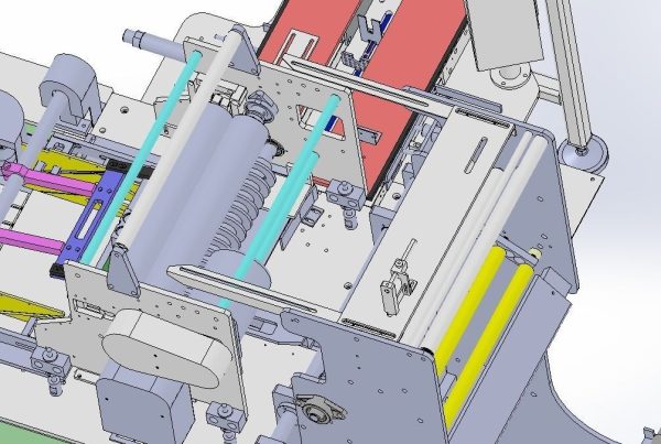 Packing machine assembly