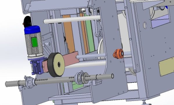 Packing machine assembly