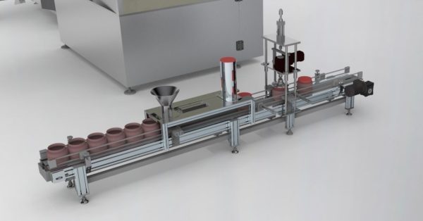 Packing machine assembly