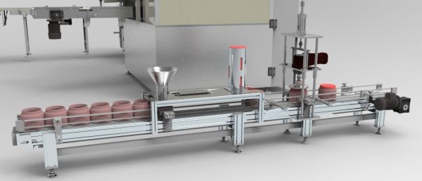 Packing machine assembly