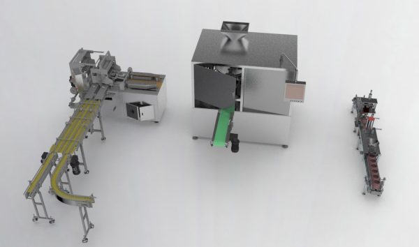 Packing machine assembly