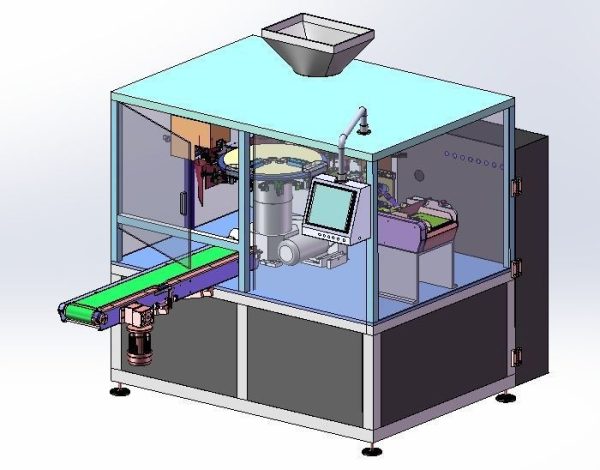 Packing machine assembly