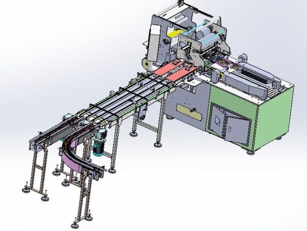 Packing machine assembly