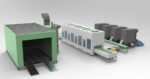 Paint spraying equipment set