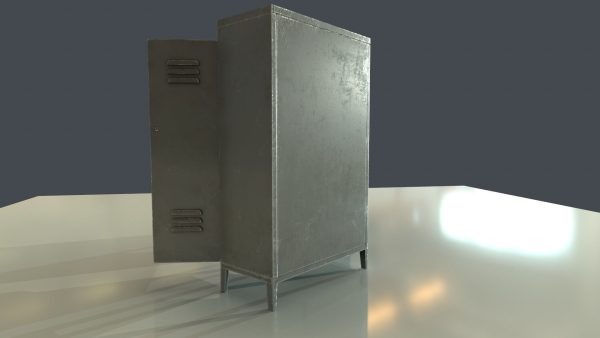 Painted Metal Locker