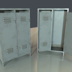 Painted Metal Locker