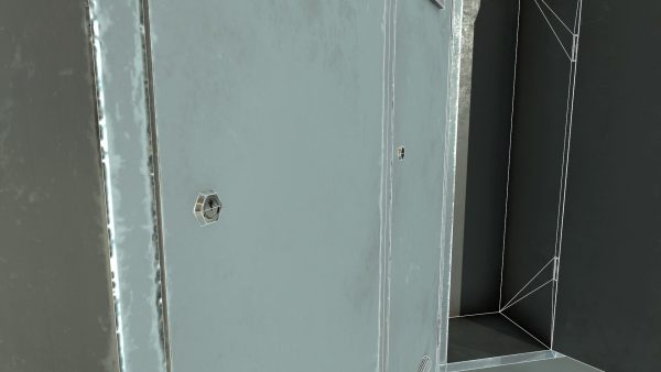 Painted Metal Locker