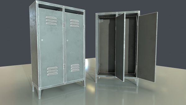 Painted Metal Locker