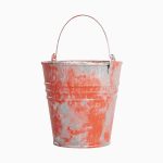 Painted Scrapped Steel Bucket 01