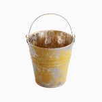 Painted Scrapped Steel Bucket 02