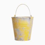 Painted Scrapped Steel Bucket 02