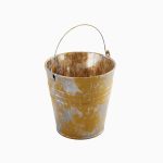Painted Scrapped Steel Bucket 02