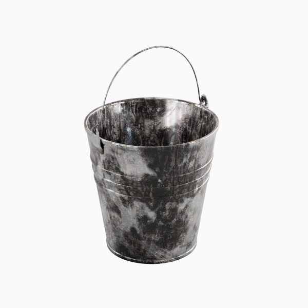 Painted Scrapped Steel Bucket 03