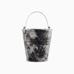 Painted Scrapped Steel Bucket 04