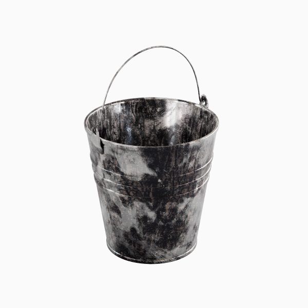 Painted Scrapped Steel Bucket 04