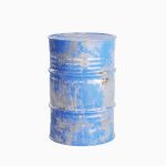 Painted Steel Barrel 02