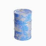 Painted Steel Barrel 02