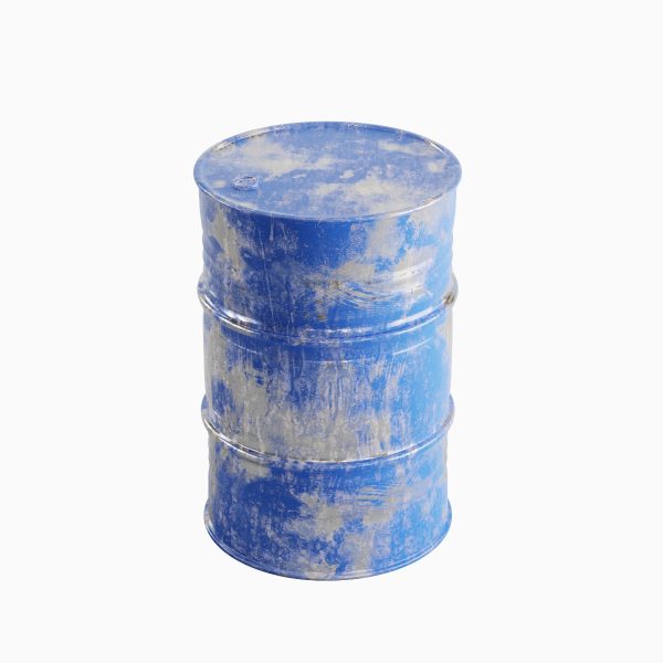 Painted Steel Barrel 02