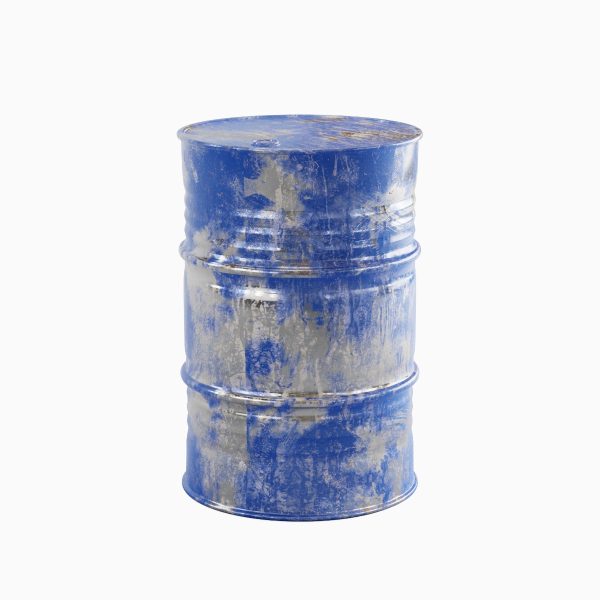 Painted Steel Barrel 02