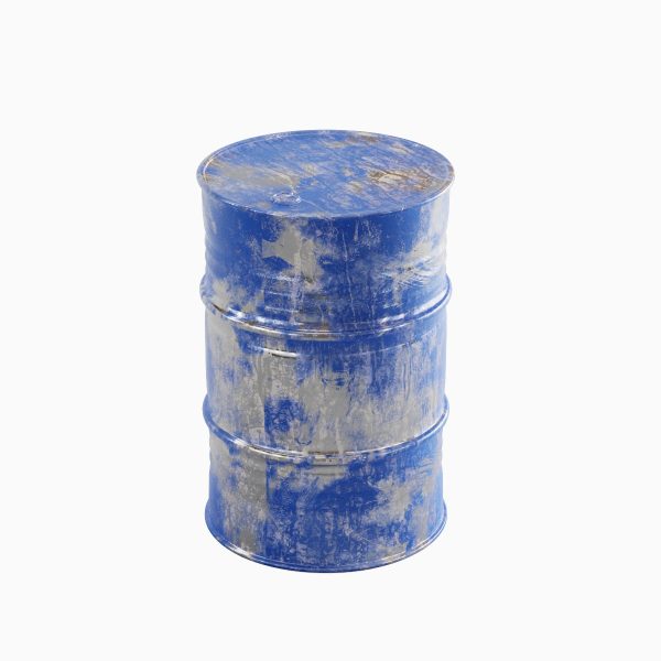 Painted Steel Barrel 02