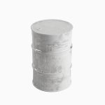 Painted Steel Barrel 03