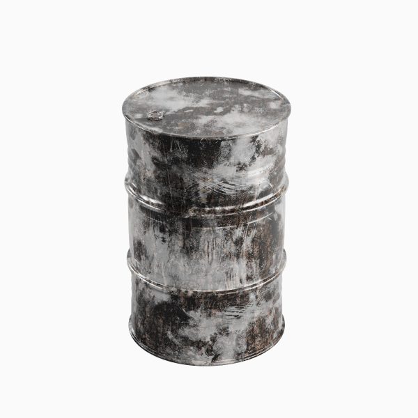 Painted Steel Barrel 04
