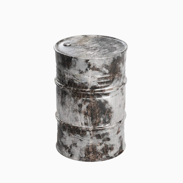 Painted Steel Barrel 04