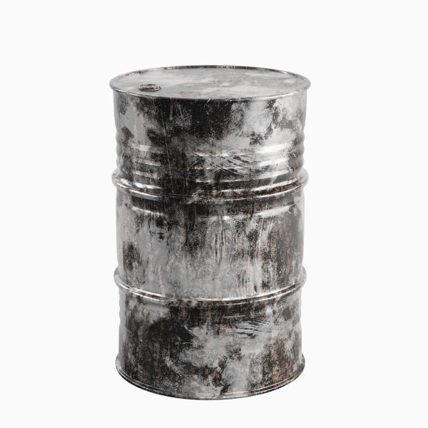 Painted Steel Barrel 04