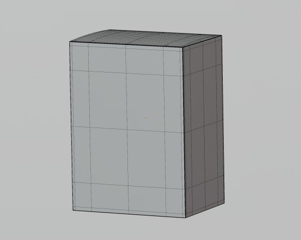 Paper box 3d model
