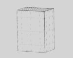 Paper box 3d model