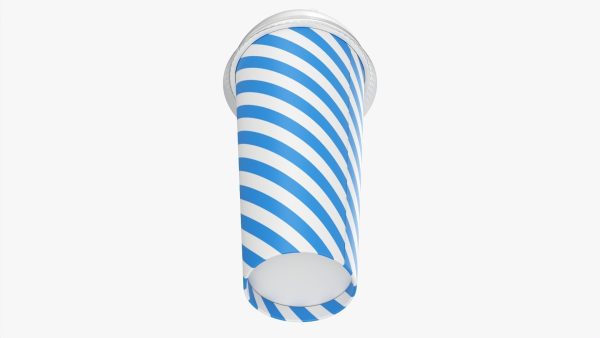 Paper cold cup 22 oz with translucent solo dome lid 01