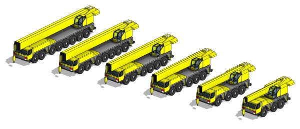 Mobile Crane - Revit Family