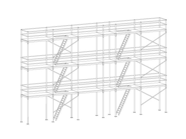 Scaffold - Revit Family