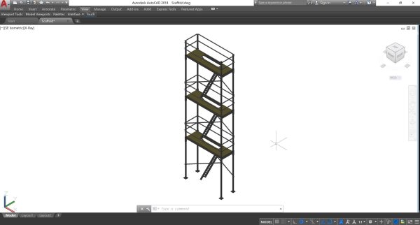 Scaffold - Revit Family