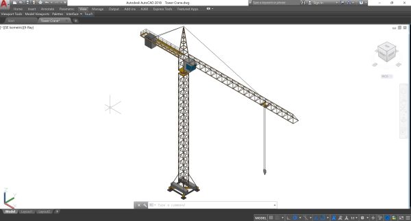 Tower Crane - Revit Family