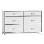 Parke Charcoal Wood 6 Drawer Kids Dresser