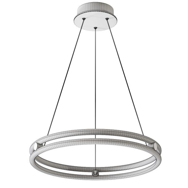 Paulo Led Chandelier by Huxe Pendant Lamp