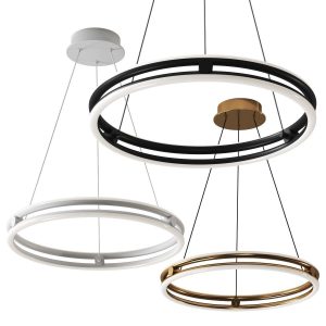 Paulo Led Chandelier by Huxe Pendant Lamp