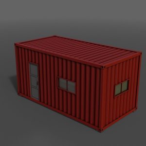 PBR Container House AA 20ft V1
