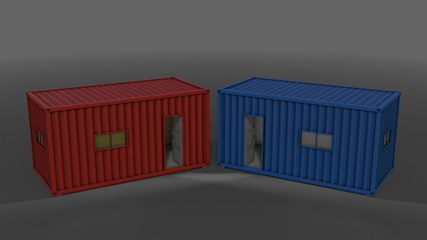 PBR Container House AA 20ft V1