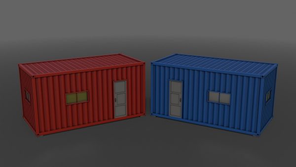 PBR Container House AA 20ft V1
