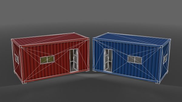 PBR Container House AA 20ft V1