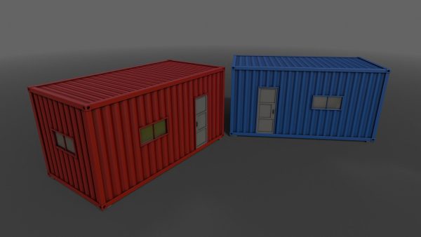 PBR Container House AA 20ft V1