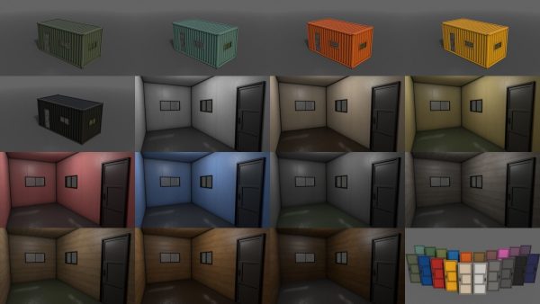 PBR Container House AA 20ft V1