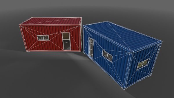 PBR Container House AA 20ft V1