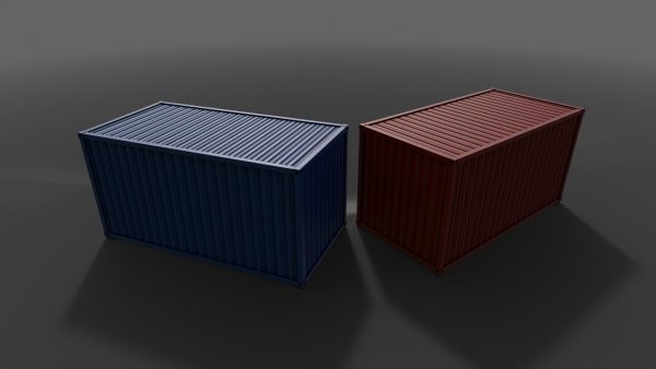 PBR Container House AA 20ft V1